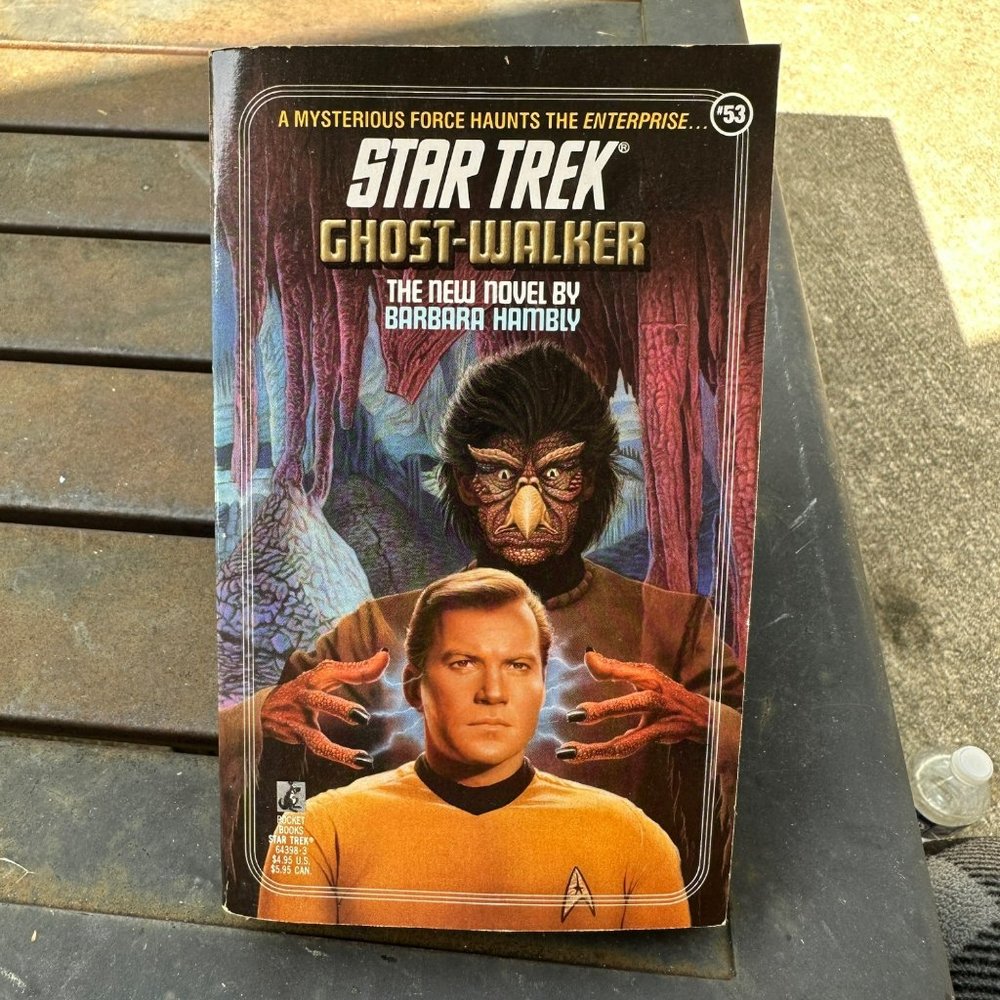 Star Trek - Ghost Walker Paperback Book - 1st Printing - 1991